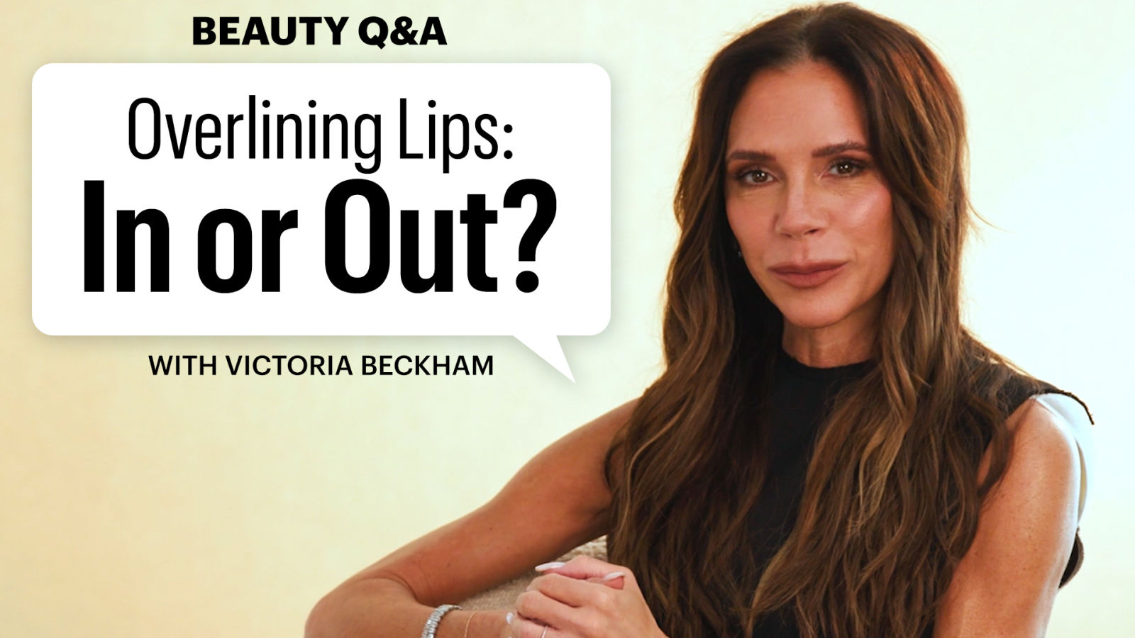 Victoria Beckham Answers Your Burning Beauty Questions