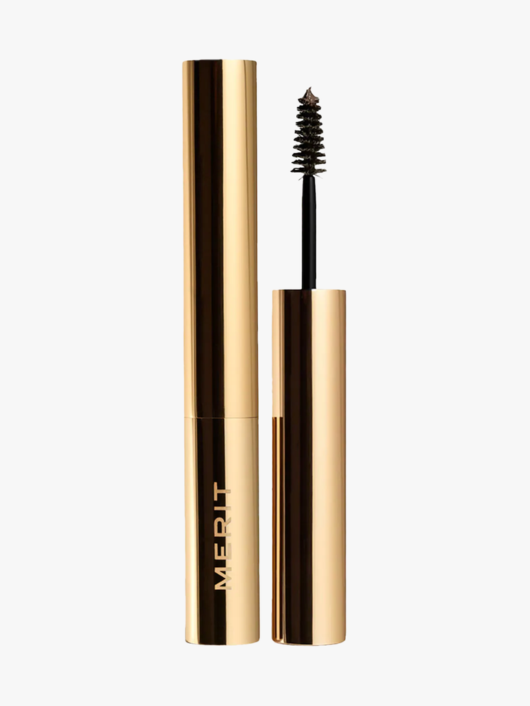 Merit Brow 1980 Volumizing Pomade in gold tube
